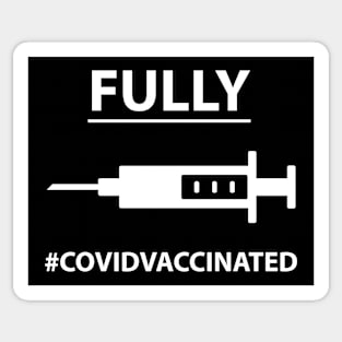 #COVIDVACCINATED Sticker